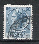 Stamps Italy -  1953 Italia - Syracusean Coin**