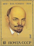 Sellos de Europa - Rusia -  1987 The 117th Birth Anniversary of Lenin