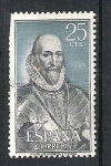 Stamps Spain -   1966 Personajes.