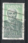 Stamps Spain -  1966 Personajes.
