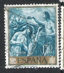 Sellos de Europa - Espaa -  1961 Pintura. Domenikos Theotokopulos. 
