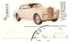 Stamps Spain -  ATM - Automóviles de época - Rolls Royce 1947 modelo Coupé Serra
