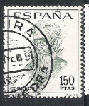 Stamps Spain -  1966 Personajes famosos. Escritores.