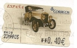 Sellos de Europa - Espaa -  ATM - Automóviles de época - Hispano Suiza 20-30 HP 1910