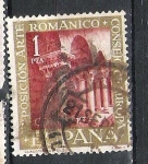 Stamps Spain -  1961 VII Exposición de Consejo de Europa. 