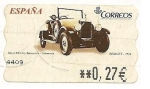 Stamps Spain -  ATM - Automóviles de época - Berliet 1926