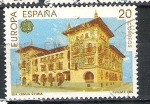 Stamps Spain -  Edificio comun Victoria