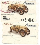 Stamps Spain -  ATM - Automóviles  de época - Amilcar 1927