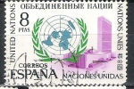 Stamps Spain -  Naciones Unidas