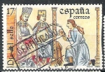 Stamps Spain -  Día del Sello 1986