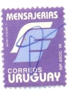 Stamps : America : Uruguay :  MENSAJERIAS