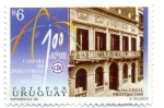 Stamps : America : Uruguay :  100 AÑOS CAMARA DE INDUSTRIAS DEL URUGUAY