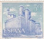 Stamps Spain -  castillo de Olite (26)