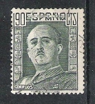 Sellos de Europa - Espa�a -  1946 Serie básica. General Franco, de frente.