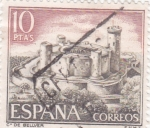 Stamps Spain -  castillo de Bellver (26)