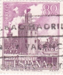 Stamps Spain -  Torre del Oro de Sevilla (26)
