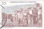 Stamps Spain -  panorámica de Cuenca (26)