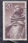 Stamps : Europe : Spain :  monasterio de San Pedro de Alcantara (26)