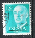 Sellos de Europa - Espa�a -  1956 Serie básica. General Franco.