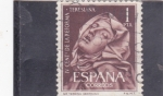 Stamps Spain -  Santa Teresa (26)