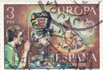 Stamps Spain -  EUROPA CEPT- jarron de Talavera(26)