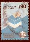 Stamps Argentina -  Derecho a votar
