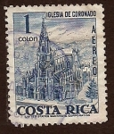 Stamps Costa Rica -  Iglesia de Coronado