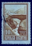 Stamps Argentina -  Puente del INCA