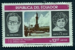 Stamps : America : Ecuador :  A la memoria del presidente