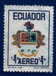 Sellos de America - Ecuador -   Escudo