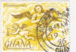 Stamps Ghana -  NAVIDAD-75