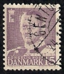 Sellos del Mundo : Europa : Dinamarca : Rey Frederik IX