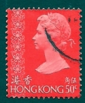 Stamps Hong Kong -  Aniversario
