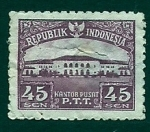 Stamps Indonesia -  Palacio de correos