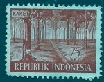 Sellos de Asia - Indonesia -    Bosque