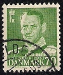 Sellos del Mundo : Europa : Dinamarca : Rey Frederik IX
