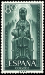 Stamps Spain -  ESPAÑA SEGUNDO CENTENARIO NUEVO Nº 1194 ** 80C * VERDE MONTSERRAR