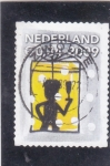 Sellos de Europa - Holanda -  ilustracion