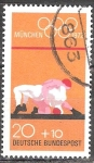 Stamps Germany -  Juegos Olímpicos de 1972 en Munich.