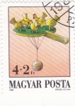 Stamps : Europe : Hungary :  Juego