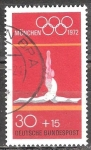 Stamps Germany -  Juegos Olímpicos de 1972 en Munich.