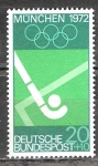Sellos de Europa - Alemania -  Juegos Olímpicos de 1972 en Munich.