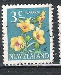 Sellos de Oceania - Nueva Zelanda -  1960 -1963 Local Motifs - Flowers**