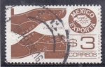 Stamps Mexico -  Mexico exporta calzado