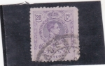 Stamps Spain -  Alfonso XIII-Medallon (27)