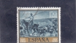 Stamps Spain -  El encierro (Sorolla) (27)