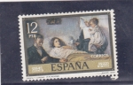 Stamps Spain -  Ciencia y caridad (Picasso) (27)