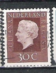 Sellos de Europa - Holanda -  Reina Juliana Regina