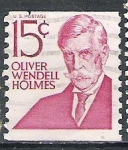 Stamps United States -  1968 Oliver Wendell Holmes, 1809-1894