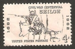 Stamps United States -  727 - Centº de la Guerra Civil, Batalla de Shiloh